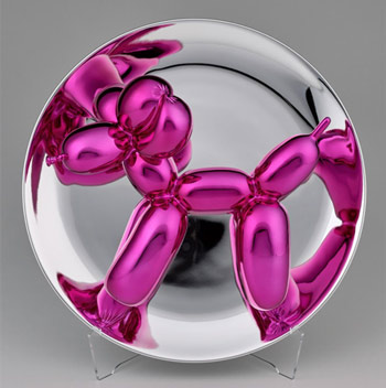 Jeff Koons, Balloon Dog magenta