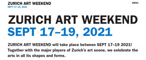 ZURICH ART WEEKEND